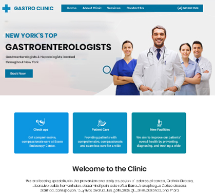 More Gastroenterologist Website Templates