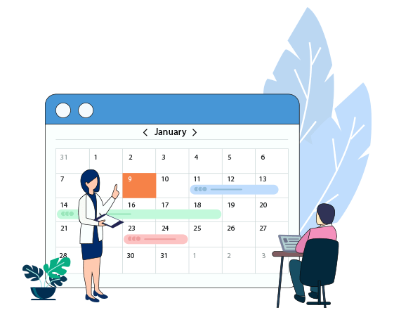 Flexible appointment scheduling that gives you complete control