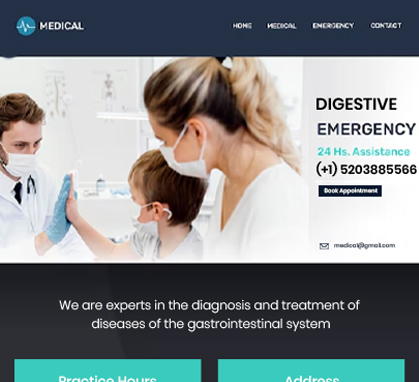 More Gastroenterologist Website Templates
