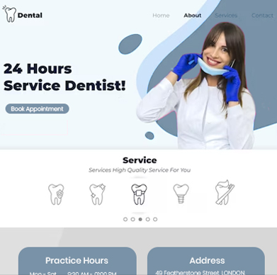 More Dentistry Website Templates