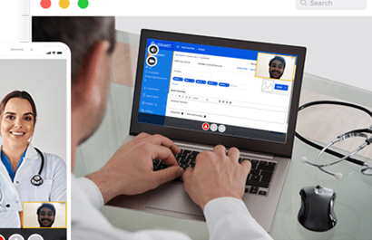 Teleconsulting to provide virtual consulting to patients remotely. Practice anywhere, anytime