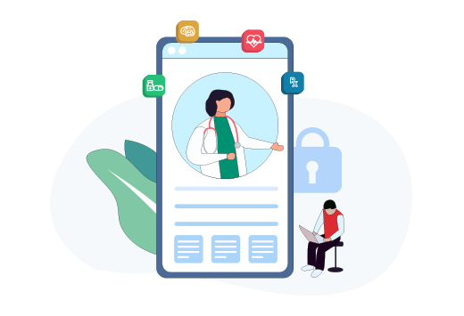 Engage with clients online.