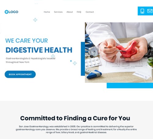 More Gastroenterologist Website Templates