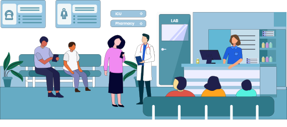 Quick patient registration process .
