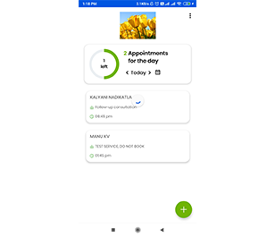 The clinic does not need to maintain a clunky computer or laptop to access the Genamet Clinic Software. Appointment bookings can be managed from the Genamet Staff app on a smartphone.