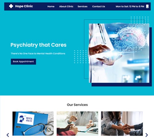 More Psychiatrist Website Templates