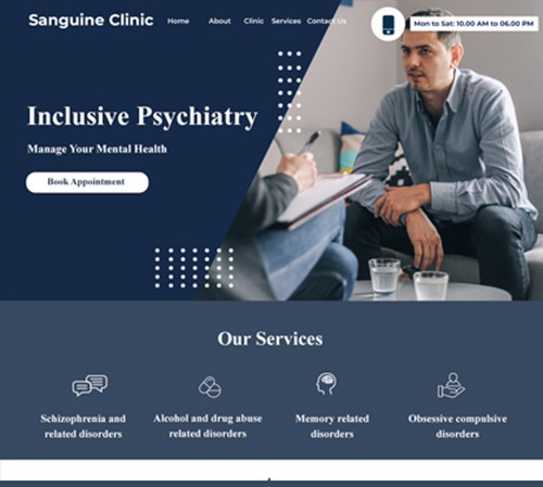 More Psychiatrist Website Templates