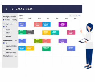 Updates made from the app are accessible from the web